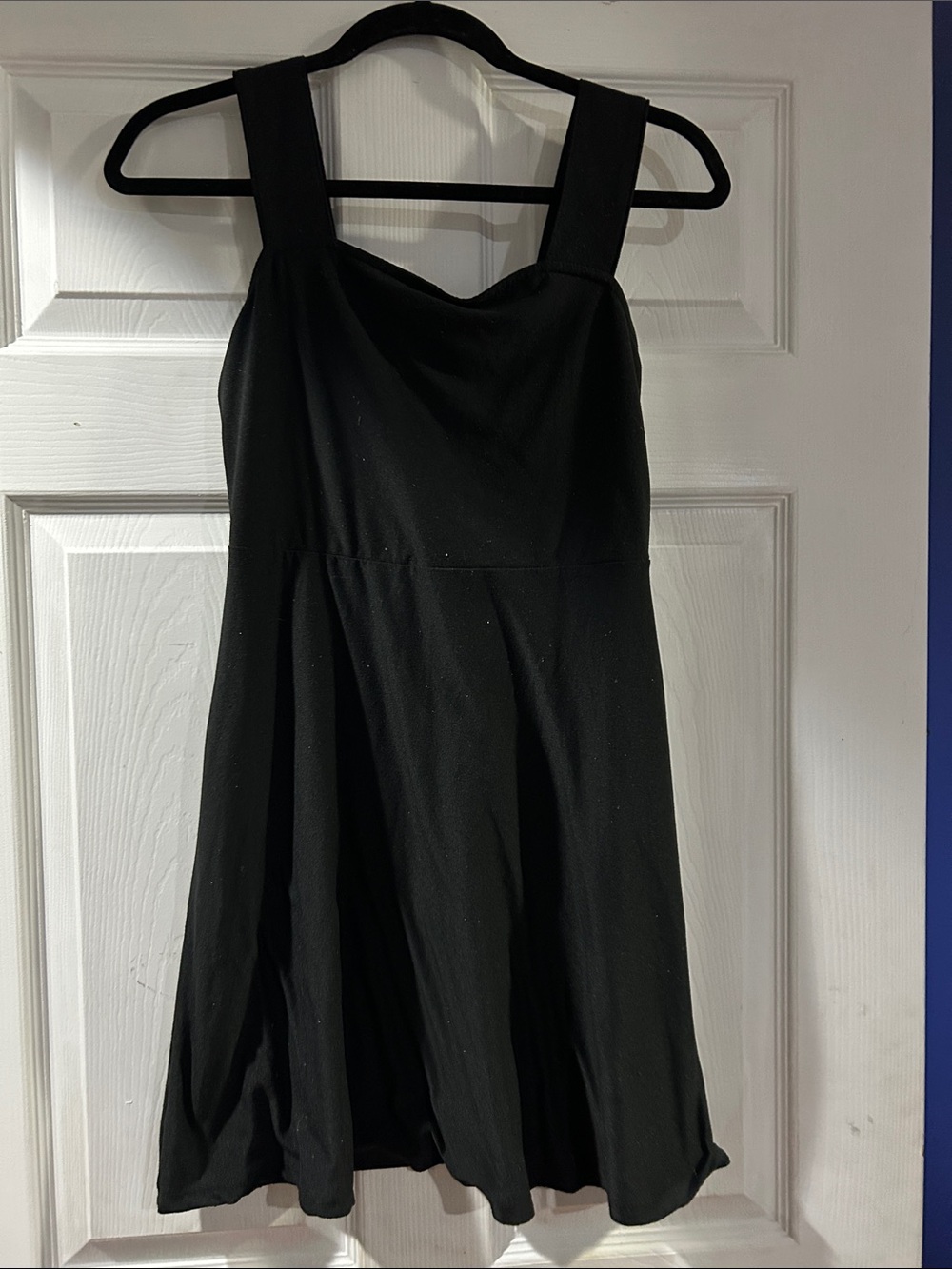 SO Black Sleeveless Fit-and-Flare Mini Dress